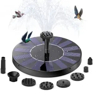 Floating Solar Powered Water Fountain
