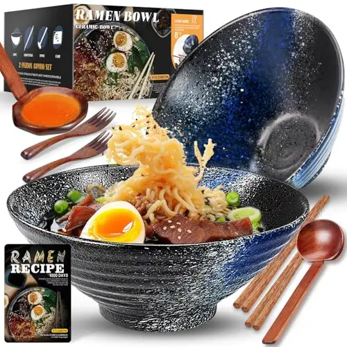 日式陶瓷拉面碗 2套
