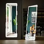 MAYEERTY 63"x16" LED Full Length Mirror Wall Mounted LED Mirror