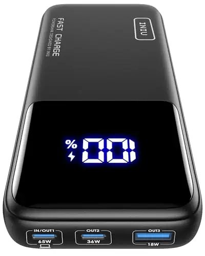 INIU 20000mAh 大容量 65W 大功率 充电宝