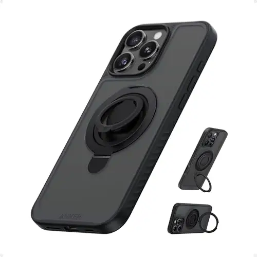 Anker 带磁性环支架/指环 iPhone 16 Pro 手机壳