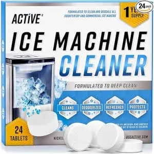 Active Ice Machine Cleaner Tablets 24-Pack