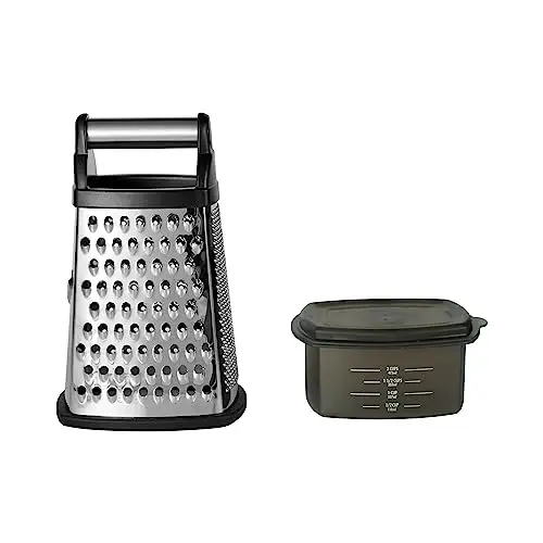 KitchenAid Gourmet 4 面不锈钢盒刨丝器