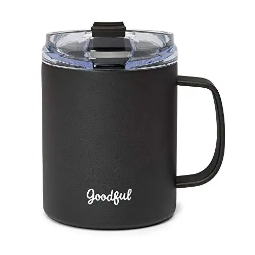 Goodful 14 盎司旅行杯,灰色