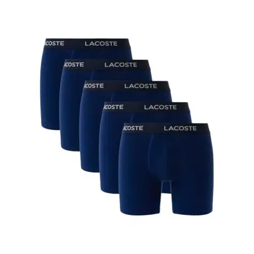 Lacoste 男士平角短裤 5条装