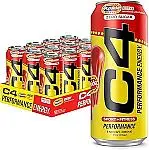 12-pack Cellucor C4 Smart Energy Drinks Cherry
