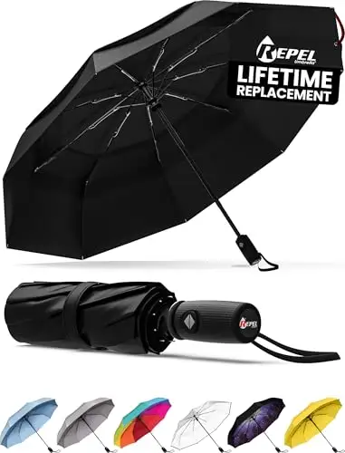 Repel Umbrella 防风 折叠 雨伞