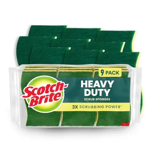 Scotch-Brite 清洁海绵，9块