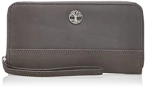 Timberland女式皮革RFID拉链钱包