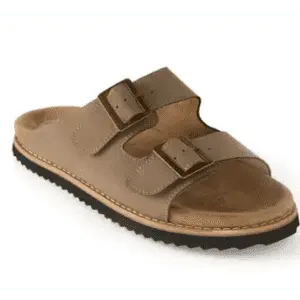 Bass Men's Asher Double Buckle Footbed Sandals