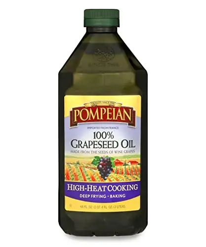 Pompeian 100%纯葡萄籽油，68 oz
