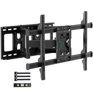 Perlesmith Full Motion TV Mount for 37" to 75" TVs