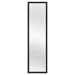 Room Essentials 13.5" x 49.5" Framed Door Mirror