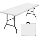6' Leumius Multipurpose Indoor/Outdoor Folding Table