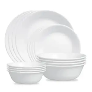 Corelle 16-Piece Mugless Dinnerware Set