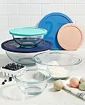 8-Piece Pyrex Mixing Bowl Set w/ Lids