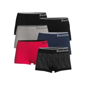 Reebok Women's Seamless Boyshorts 6-Pack