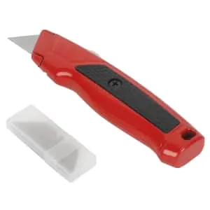 Hyper Tough Retractable Utility Knife w/ 5 Blades
