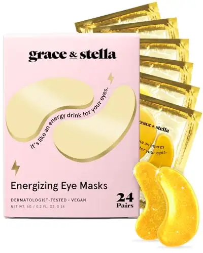 Grace & Stella DePuffing + 活力金粉凝胶胶原蛋白眼膜