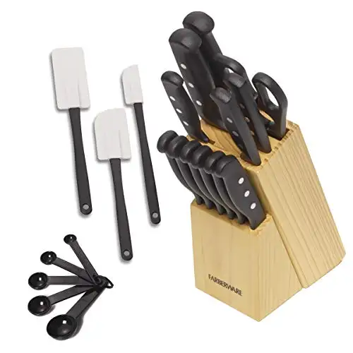 一应俱全！Farberware 不锈钢刀具厨具 22件套