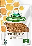 9 pack 11 Oz Cascadian Farm Organic Granola Cereal