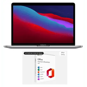 Refurb Apple MacBook Pro i5 13.3" Laptop w/ 16GB RAM & 512GB SSD & MS Office Home & Busines 2021