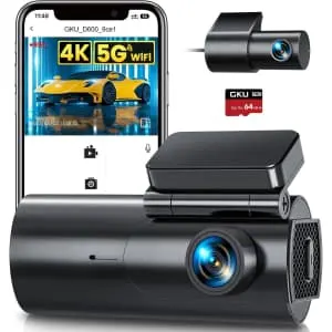 GKU 4K + 1080p Dual Dash Cam