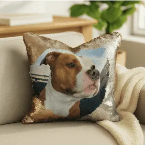 16" x 16" Flip Sequin Square Pillow - Customize Yours