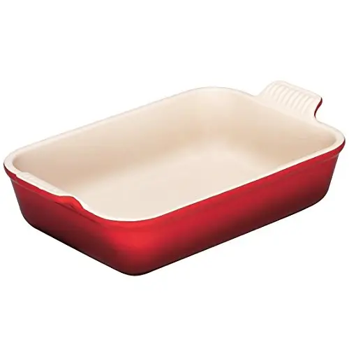 Le Creuset 酷彩陶瓷长方形烤盘 2.5夸脱