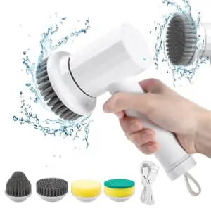 Conerx Cordless Electric Spin Scrubber w/ 4 Brush Heads
