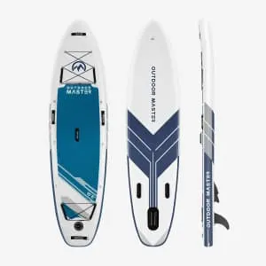 Outdoormaster Inflatable Paddle Board w/ Paddle
