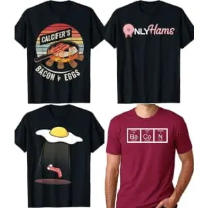 Bacon-Themed Clothing at Amazon