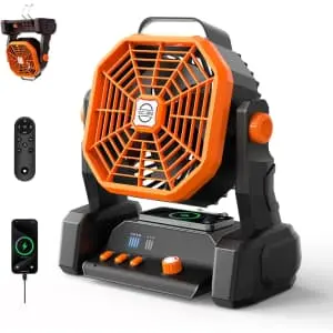 20,000mAh Portable Camping Fan