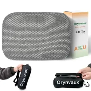 Orynvaux Memory Foam Camping Pillow