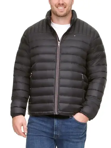 Tommy Hilfiger 男士超轻量级羽绒夹克