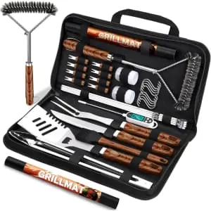 Rinpir 31-Piece BBQ Grill Accessories Set