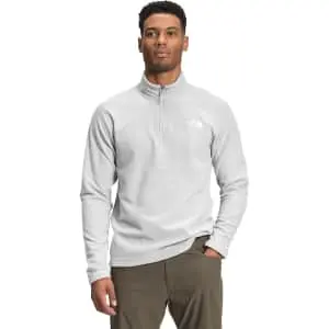 The North Face Men's Textured Cap Rock 1/4-Zip Fleece Jacket
