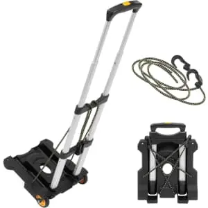 Mount-It! Foldable Wheeled Luggage Cart