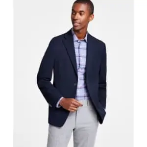 Michael Kors Men's Classic-Fit Stretch Solid Blazer