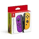 Nintendo Switch Joy-Con Pair, Neon Purple and Neon Orange