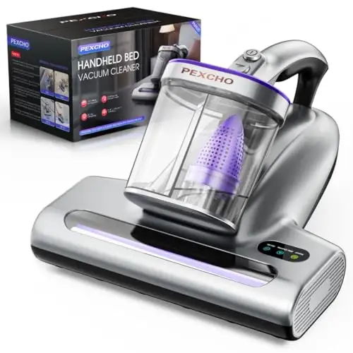 PEXCHO PM600 床垫真空吸尘器，带 UV-C 灯