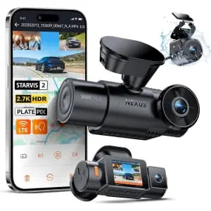 Vantrue 3-Channel Dash Cam