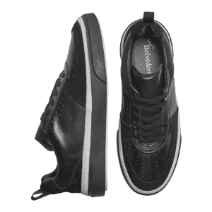 Belvedere Men's Calico Leather Lace-Up Sneakers