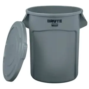 Rubbermaid Commercial BRUTE 32-Gallon Detached Lid Trash Can