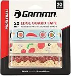 3-Pack GAMMA Pickleball Paddle Edge Guard Tape (20mm/15mm)