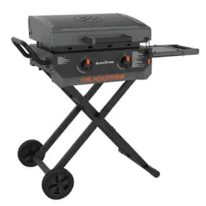 Blackstone 22" 2-Burner Liquid Propane Outdoor Griddle w/ Flex-Fold Legs