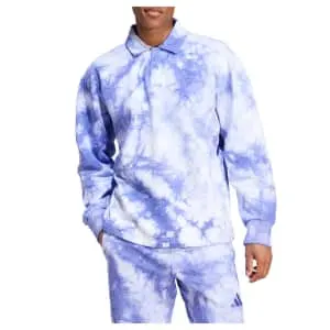 adidas Men's All Season Tie-Dye Polo Shirt