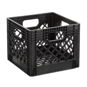 Juggernaut Storage 16-Quart Heavy-Duty Milk Crate