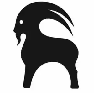 Backcountry Goat Sticker