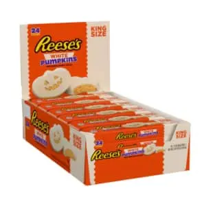 Reese's Pumpkins White Chocolate King Size 24-Count